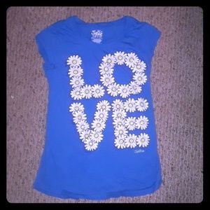 Blue spring time shirt